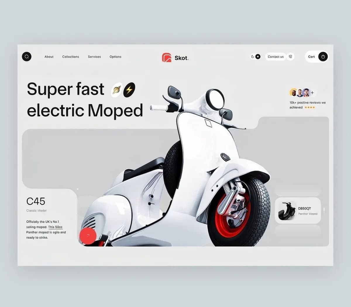 Electric moped EV startup launch case study by TML Agency