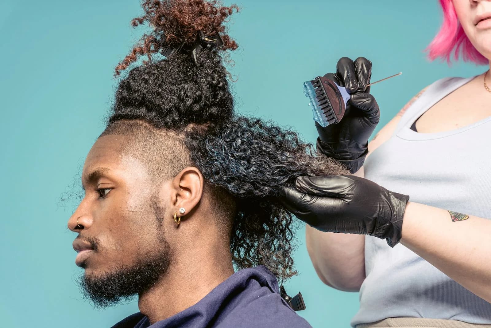 Hair colorist working — Hair Salons marketing by TML Agency