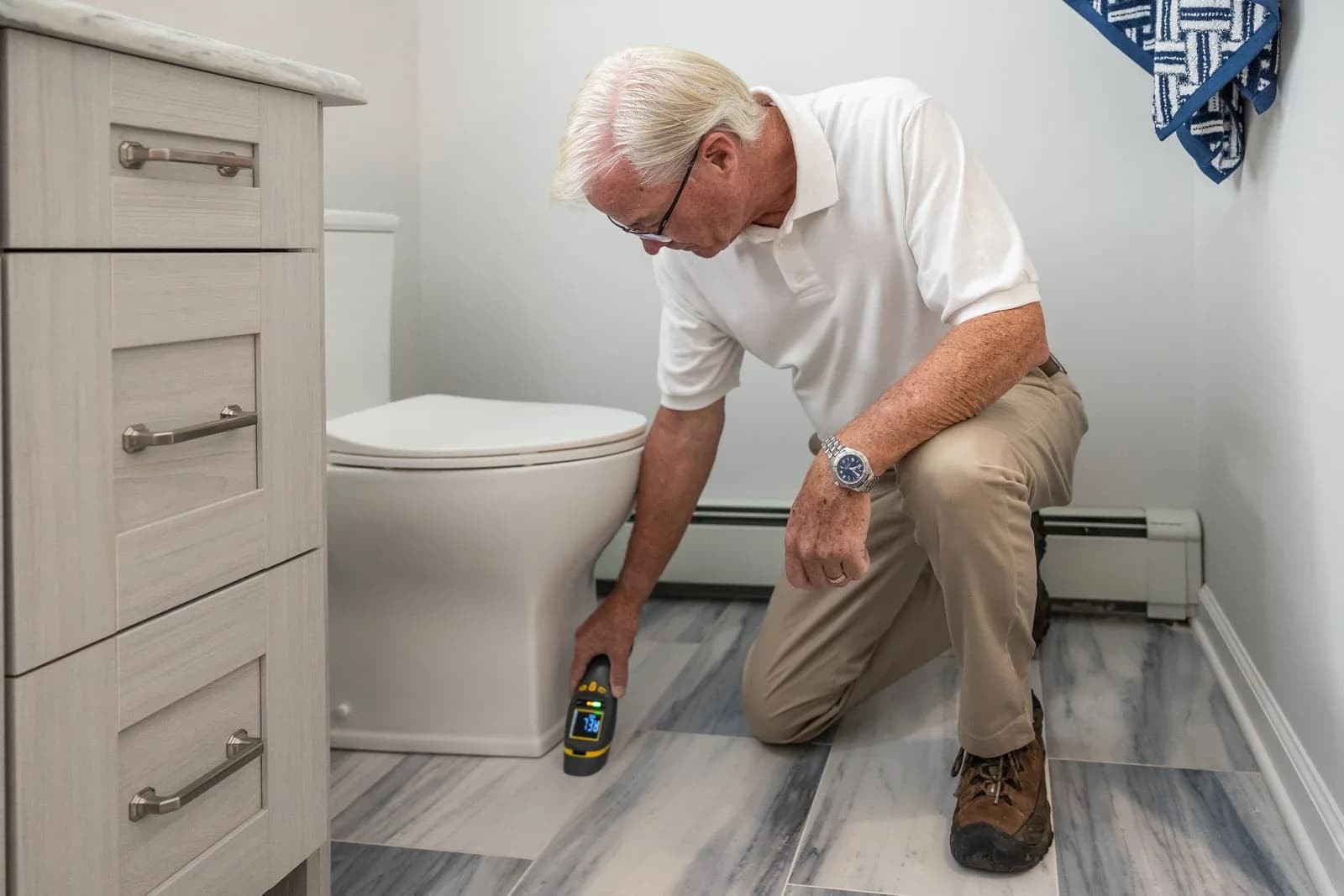 Homeowner plumbing repair complete — Plumbers marketing by TML Agency