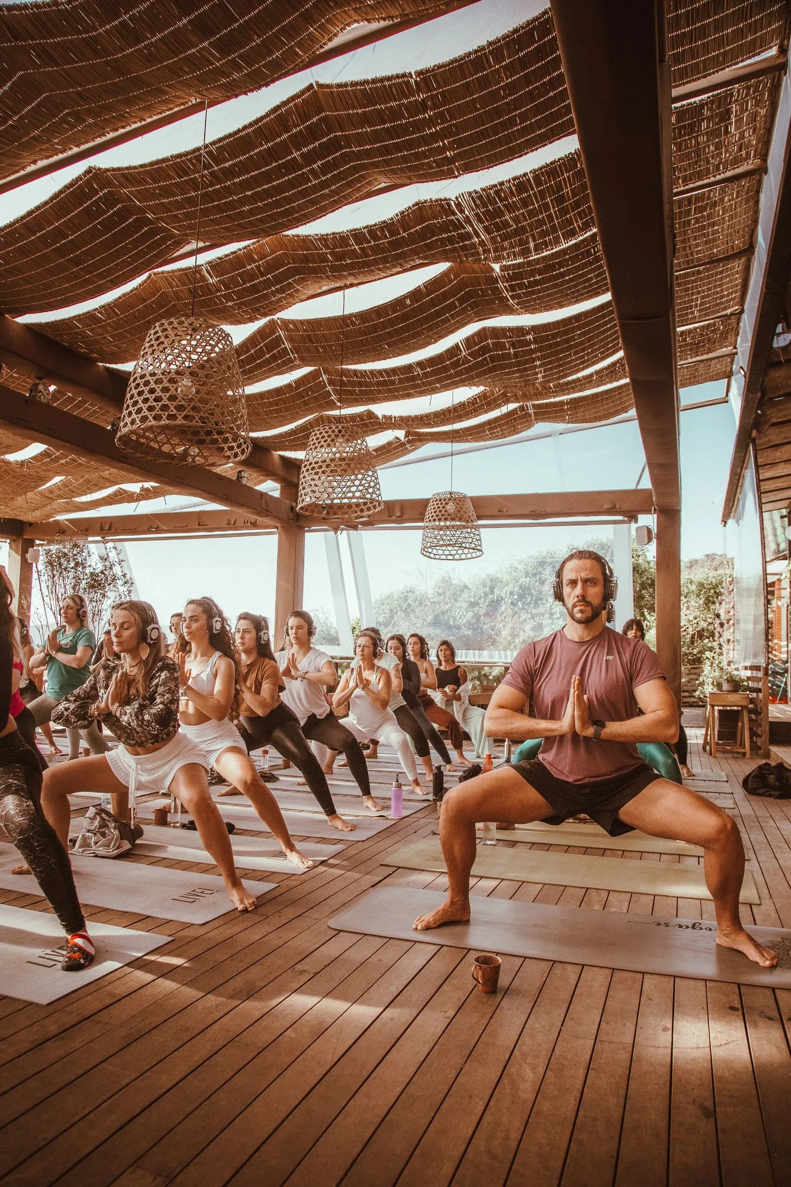 Outdoor yoga class — Yoga Studios & Wellness Centers marketing by TML Agency