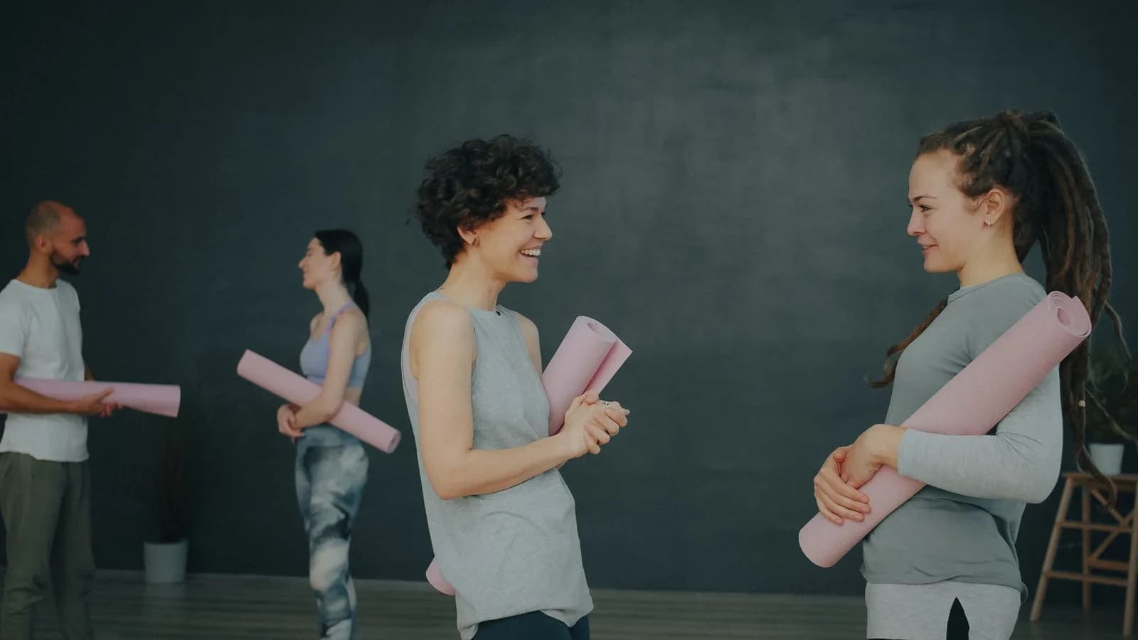 Yoga community after class — Yoga Studios & Wellness Centers marketing by TML Agency