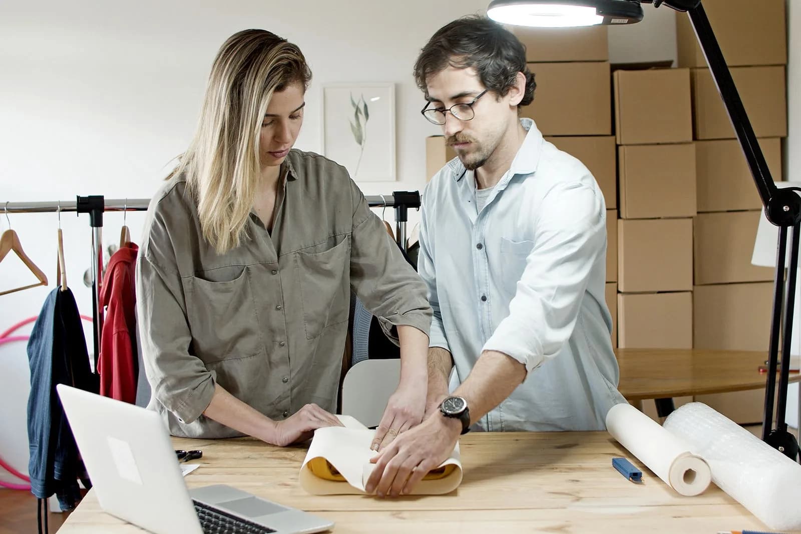 Fashion business packing orders — Fashion & Apparel marketing by TML Agency