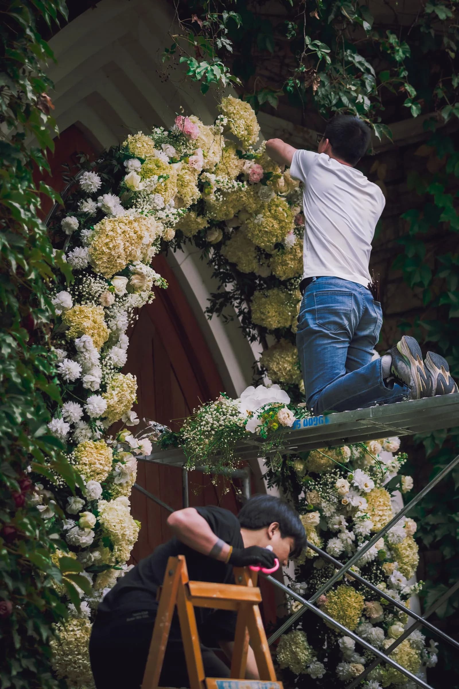 Florist wedding installation — Florists & Flower Shops marketing by TML Agency
