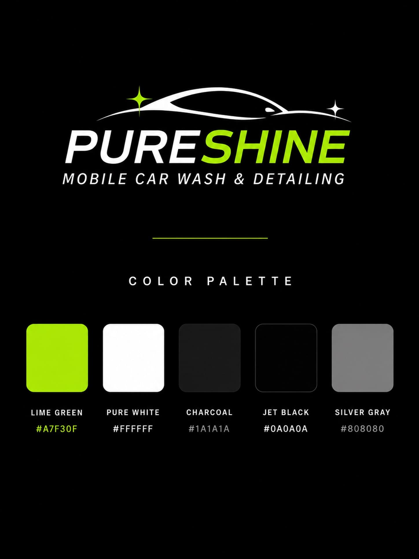 PureShine — Local Services brand design by TML Agency (1)