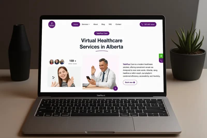 Virtual Healthcare - Branding & Web project by TML Agency