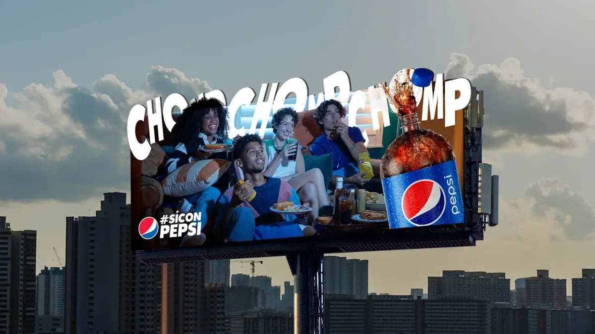 Concept billboard creative for a soft-drink brand, by TML Agency