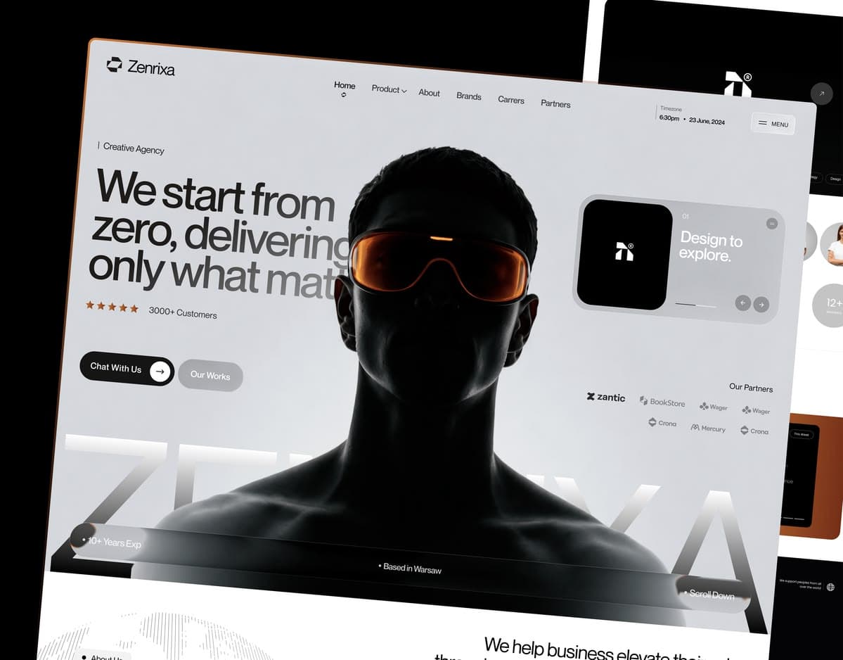 TML Agency creative and web design work